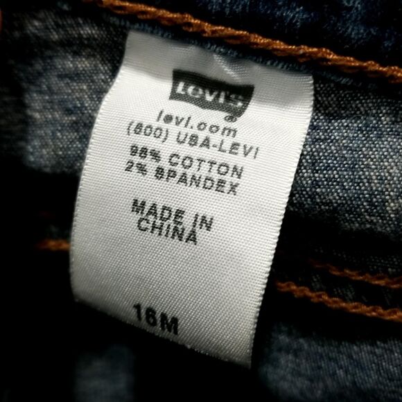 Levi's Women's 512 Jeans - Size 16 M - Picture 4 of 4